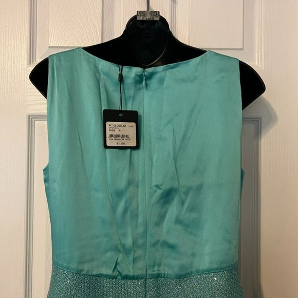 St John by Marie Gray Ultramarine Santana Knit Evening/Occasion Dress Sz 4 - Picture 7 of 8